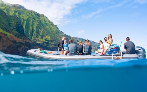 Na Pali Raft Adventure in Hawaii
