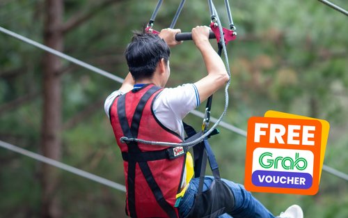 Trải nghiệm trượt Zipline xuyên rừng tại Datanla Đà Lạt 
