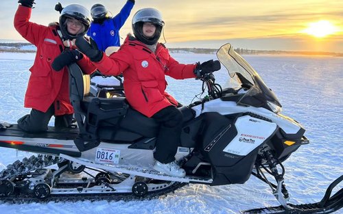 Experiència d'activitats d'hivern a l'aire lliure a Yellowknife