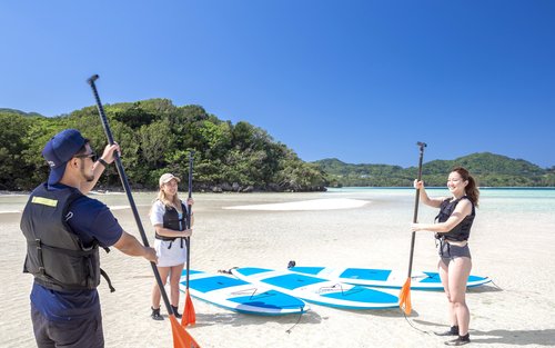 【石垣島/半日】川平湾　選べるSUP/カヌー（沖縄）