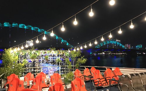 Han River by Night on My Xuan Cruise in Da Nang
