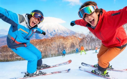 Tur Ski 1 Hari Ski Turun Gunung & Pemandian Air Panas Resor Ski Tokyo Mt. Fuji Yeti