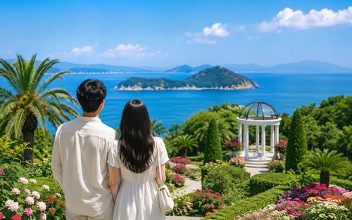 Busan Oedo Botania & Geoje Cable Car Full-Day Private Tour