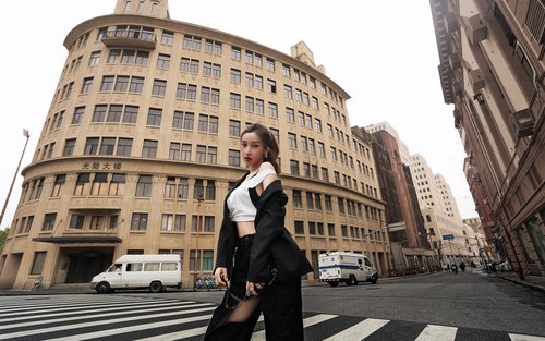 Shanghai Bund/Wukang Road Personal Travel Photography Portrait