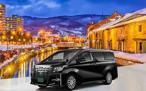 運転手付き札幌チャーター車：美瑛・富良野・登別・洞爺湖