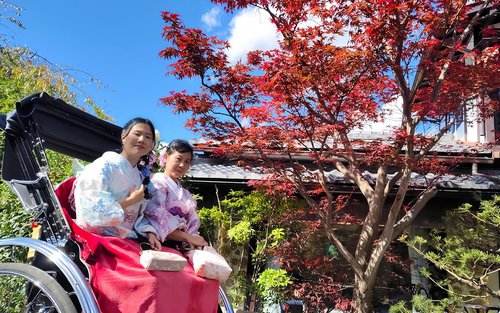 Kyoto Arashiyama Kimono City Walk Isang Araw na Pamamasyal (kabilang ang pagpapalit ng Kimono)