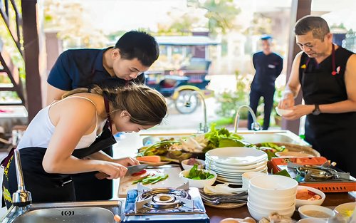 Kelas Memasak Khmer di Rumah Tempatan