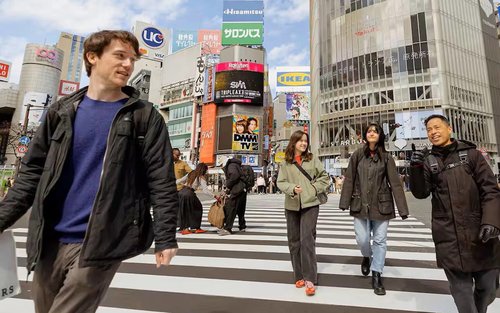 Tur Kuliner Lokal Setengah Hari Shibuya Scramble Crossing Tokyo