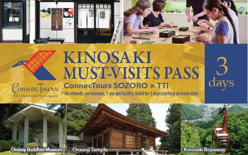 Kinosaki Must-Visits 3 napos bérlet