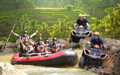 Combo ATV and Ayung River Rafting