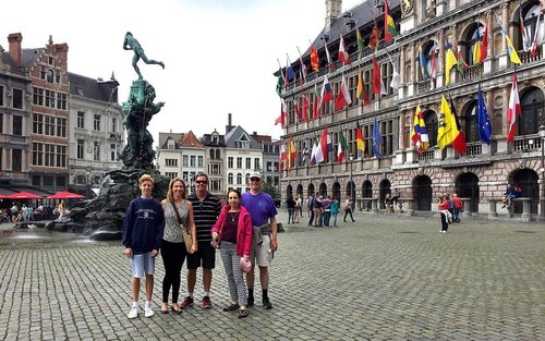 Lawatan Berjalan Kaki Sorotan di Antwerp