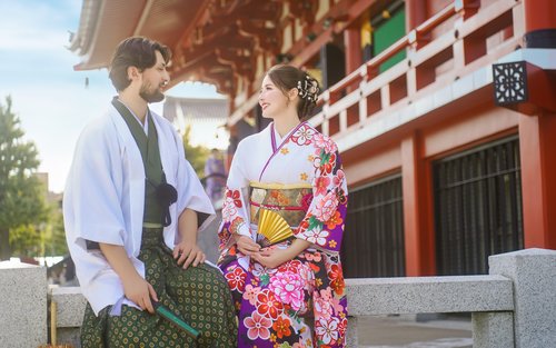 東京浅草着物レンタル＆記念写真撮影（HANAYAKA花川戸店提供）