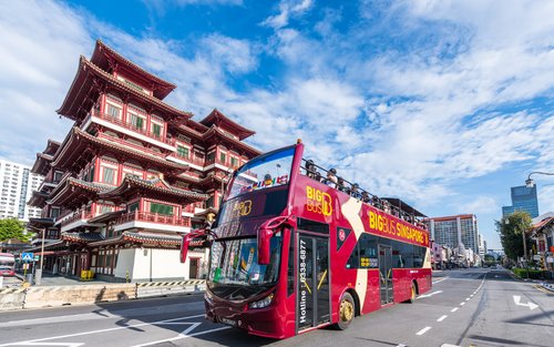 Big Bus Singapore Hop On Hop Off Tour (Open-Top)
