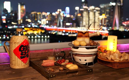 重慶曼克頓天台 | 茶攤· 烤肉