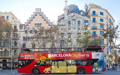Barcelona Hop-On Hop-Off-bustur