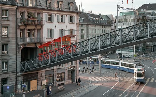 Zurich Hidden Gems: Polybahn Ride & Walking Tour