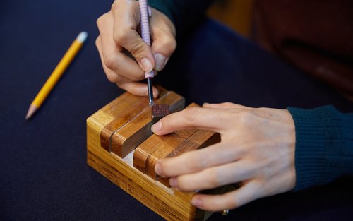仁寺洞 (インサドン) で韓国の石印を彫る旅 (ソウル)