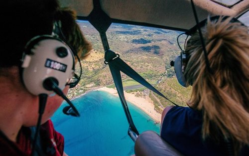 60-minutters helikoptertur langs Kona-kysten ved Hualalai-vulkanen