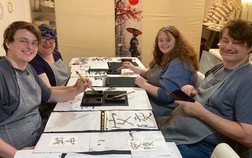 Hiroshima: Privat kalligrafi-opplevelse (kanji og japansk kulturopplevelse)