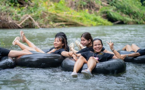 Khao Lak Zipline, Flussschlauchfahrt & ATV-Abenteuer