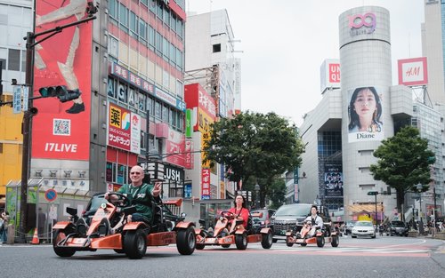 Officiële Japan Go-Kart in Shibuya/Shinjuku/TokyoTower door JAPANKART