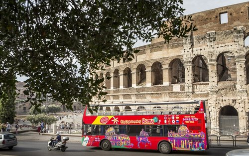 羅馬隨上隨下觀光巴士之旅（City Sightseeing提供）