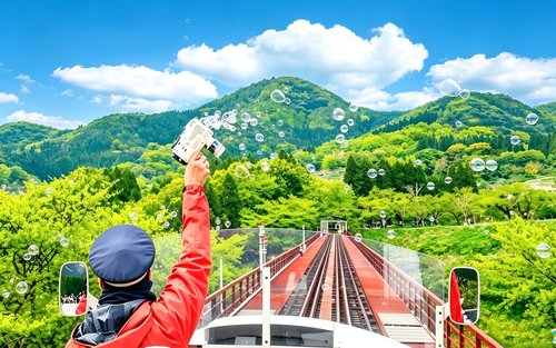 ทัวร์คิวชู 1 วัน: รถไฟเล็กทาคาชิโฮะ, หุบเขาทาคาชิโฮะ และถ้ำอามาโนะยาสุคาวาระ (พร้อมไกด์ภาษาจีน อังกฤษ เกาหลี, ออกเดินทางจากฟุกุโอกะ)