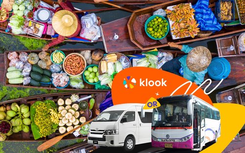 ทัวร์ตลาดน้ำดำเนินสะดวก, ตลาดรถไฟแม่กลอง และตลาดน้ำอัมพวา