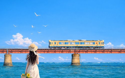 京都：丹後鉄道と天橋立、伊根の舟屋1日ツアー（大阪発）