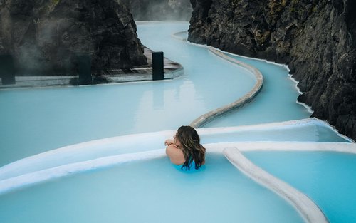 Iceland Active Volcano Hike + Blue Lagoon Hot Spring Day Trip (Including Blue Lagoon Comfort Ticket)