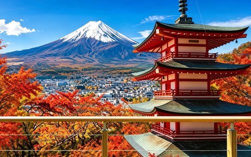 Mount Fuji Brilliant Scenery One-Day Tour (Departing from Tokyo)