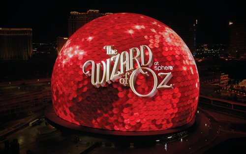 Čarodejník z krajiny Oz v Sphere Vstupenka