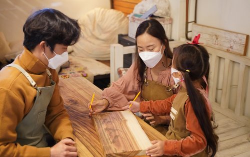 Gyeongju Making Wood Cutting Board experience