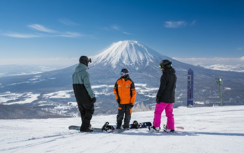 Pengajaran Ski & Snowboard Bahasa Inggeris Niseko Grand Hirafu