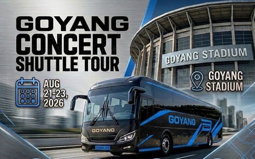 Serviço de Ônibus Expresso para o Show de Goyang (Seul - Local do Evento)