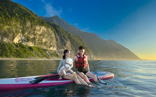 Hualien: Qingshui Cliff Canoe and SUP Paddle Board Experience
