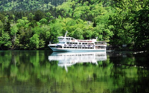 Lake Akan Steamboat Cruise in Hokkaido