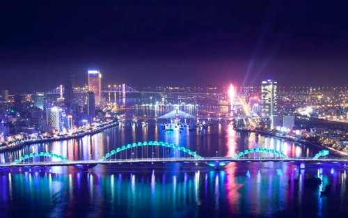 From Da Nang: An Bang Beach, Massage Experience, Ao Dai Show & Han River Night Cruise Day Tour