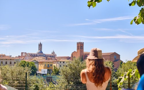 Prohlídka Sieny, San Gimignana, Monteriggioni a ochutnávka vína Chianti