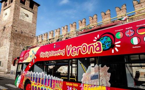 Verona Hop-On Hop-Off Bus ng City Sightseeing