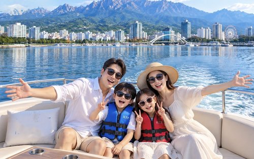 Gangwon Sokcho : Tour en yacht romantique public/privé (I Love U Yacht)