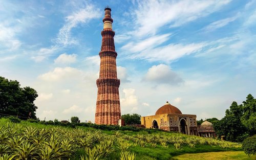 Vstupenka na Qutub Minar s voliteľným sprievodcom