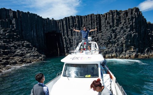 Penghu: Mergulho com snorkel na Floresta de Alfazema e passeio de um dia pelas quatro ilhas do sul