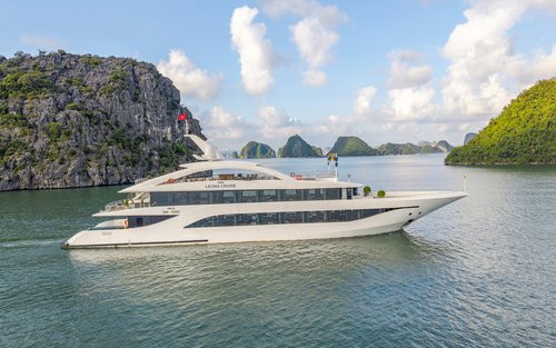 Crociera giornaliera Leona: Baia di Ha Long, Grotta Sung Sot, Isola di Ti Top 