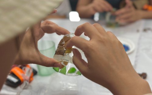 Nieuw-Taipei: Zeeglas van de golven aan de noordoostkust