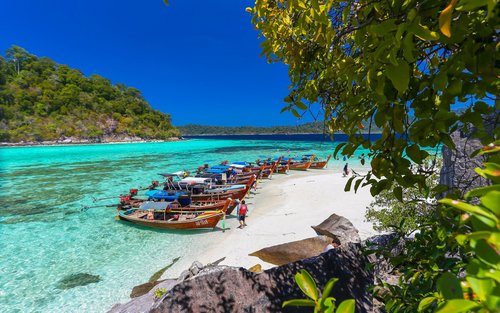 丽贝岛7岛游（私人长尾船体验+免费Go Pro相机）