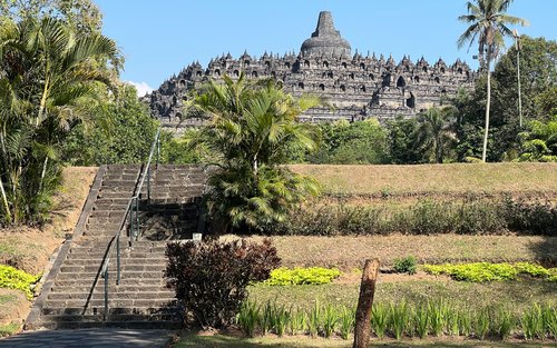 Borobudur (Climb + Guided), Merapi Jeep Ride & Prambanan Temple Tour