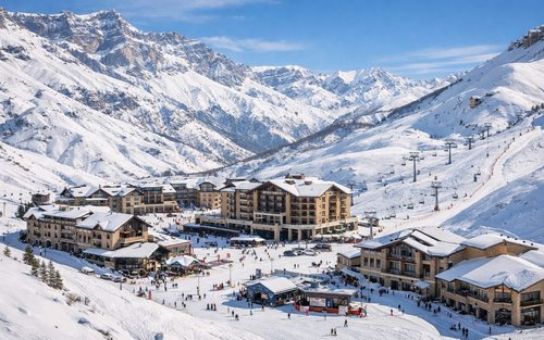 Candy Cane Mountains & Shahdag Mountain Resort One-day Mountain & Nature Tour