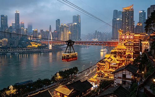 Ciqikou Old Town & Yangtze Cableway Small Group Tour