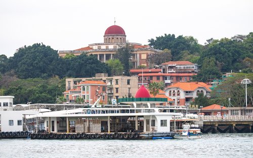 Billet aller-retour pour le ferry de Xiamen Gulangyu